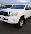 toyota tacoma 2008 white prerunner sr5 v6 2wd gasoline 6 cylinders 2 wheel drive automatic 98371