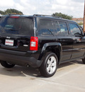 jeep patriot 2013 black suv latitude gasoline 4 cylinders front wheel drive autostick 77099