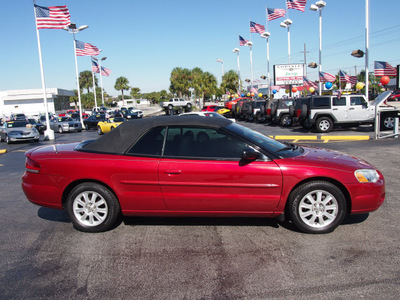 chrysler sebring 2004 red gtc gasoline 6 cylinders front wheel drive automatic 33021