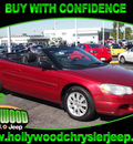 chrysler sebring 2004 red gtc gasoline 6 cylinders front wheel drive automatic 33021