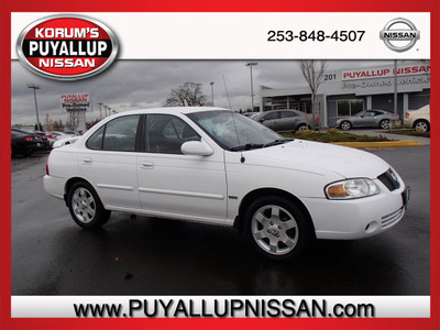 nissan sentra 2006 white sedan 1 8s special edition gasoline 4 cylinders front wheel drive automatic with overdrive 98371