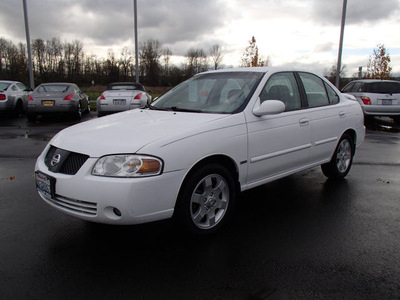 nissan sentra 2006 white sedan 1 8s special edition gasoline 4 cylinders front wheel drive automatic with overdrive 98371