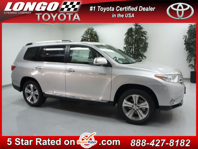 toyota highlander 2013 classic silver suv limited gasoline 6 cylinders front wheel drive not specified 91731