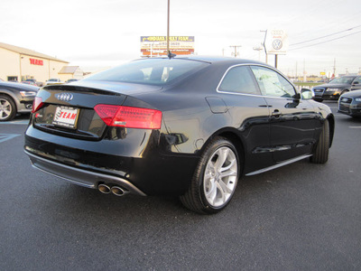audi s5 2013 black coupe 3 0t quattro premium plus gasoline 6 cylinders all whee drive 7 speed s tronic 46410
