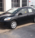 toyota yaris 2012 black sedan fleet gasoline 4 cylinders front wheel drive automatic with overdrive 77802