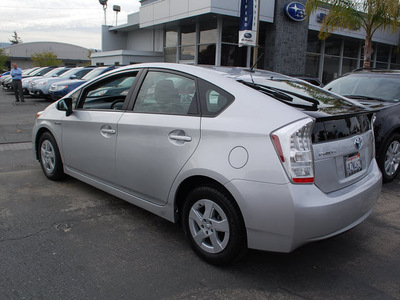 toyota prius 2010 silver ii hybrid 4 cylinders front wheel drive automatic 94063