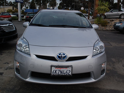 toyota prius 2010 silver ii hybrid 4 cylinders front wheel drive automatic 94063