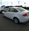 ford focus 2010 white sedan sel gasoline 4 cylinders front wheel drive automatic 79925