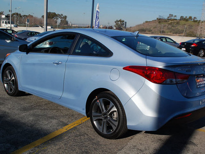 hyundai elantra coupe 2013 blue sedan se gasoline 4 cylinders front wheel drive automatic 94010