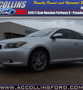 scion tc 2006 silver hatchback tc gasoline 4 cylinders front wheel drive automatic 77505