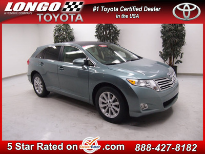 toyota venza 2010 green suv fwd 4cyl gasoline 4 cylinders front wheel drive automatic 91731