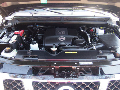 nissan titan 2012 black sv gasoline 8 cylinders 2 wheel drive automatic 76049
