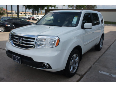 honda pilot 2012 white suv ex l gasoline 6 cylinders front wheel drive automatic 77339