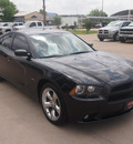 dodge charger 2011 black sedan r t gasoline 8 cylinders rear wheel drive automatic 76049