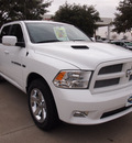 ram 1500 2012 white sport gasoline 8 cylinders 4 wheel drive automatic 75093