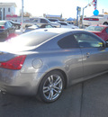 infiniti g37 2009 gray coupe gasoline 6 cylinders rear wheel drive automatic 79925