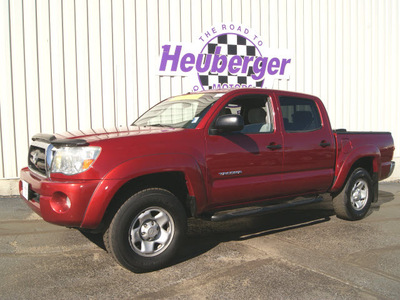 toyota tacoma 2007 red prerunner v6 gasoline 6 cylinders rear wheel drive automatic 80905