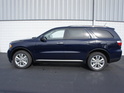 dodge durango 2013 true blue pearl suv crew gasoline 8 cylinders rear wheel drive automatic 47130