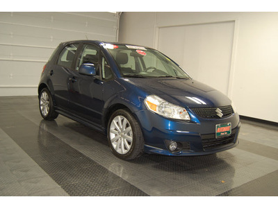 suzuki sx4 sportback 2011 blue gasoline 4 cylinders front wheel drive automatic with overdrive 77630