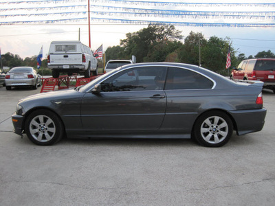 bmw 3 series 2005 dk  gray coupe 325ci gasoline 6 cylinders rear wheel drive automatic 77379