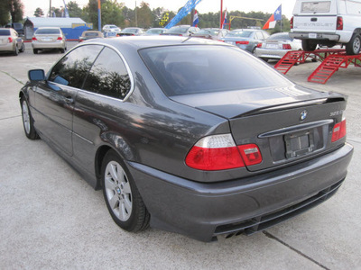 bmw 3 series 2005 dk  gray coupe 325ci gasoline 6 cylinders rear wheel drive automatic 77379