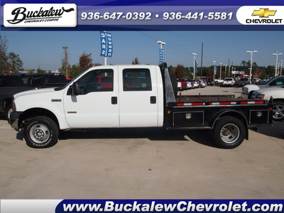 ford f 350 2007 white super duty 8 cylinders automatic 77304