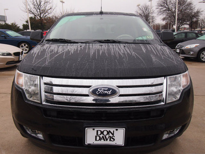 ford edge 2010 black suv limited gasoline 6 cylinders front wheel drive automatic with overdrive 76011
