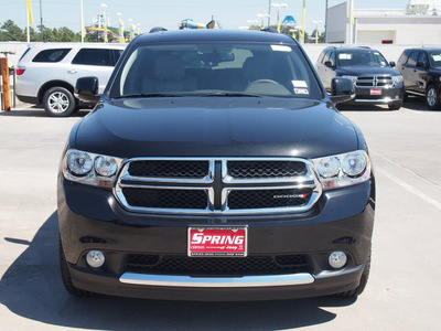 dodge durango 2013 black suv crew gasoline 8 cylinders rear wheel drive automatic 77388