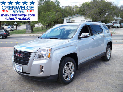 gmc terrain 2013 lt  gray suv sle 2 gasoline 4 cylinders front wheel drive 6 speed automatic 78028