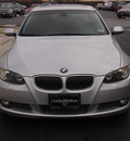bmw 3 series 2007 silver coupe 335i gasoline 6 cylinders rear wheel drive automatic with overdrive 77802