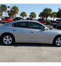 dodge charger 2013 silver sedan se gasoline 6 cylinders rear wheel drive automatic with overdrive 77642