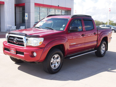 toyota tacoma 2007 red prerunner v6 gasoline 6 cylinders rear wheel drive automatic 77864
