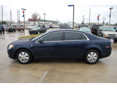 chevrolet malibu 2008 dk  blue sedan ls 4 cylinders automatic 77090