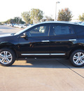 nissan rogue 2013 black sv gasoline 4 cylinders front wheel drive automatic with overdrive 77477