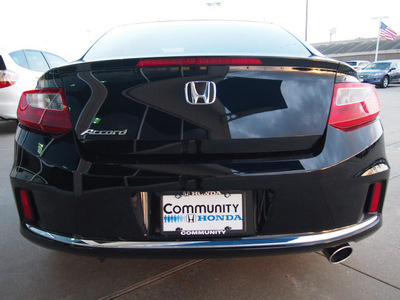 honda accord 2013 black coupe lxs gasoline 4 cylinders front wheel drive automatic 77521