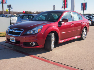 subaru legacy 2013 venetian red sedan 2 5i limited gasoline 4 cylinders all whee drive cont  variable trans  76205