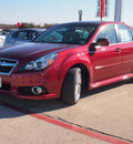 subaru legacy 2013 venetian red sedan 2 5i limited gasoline 4 cylinders all whee drive cont  variable trans  76205