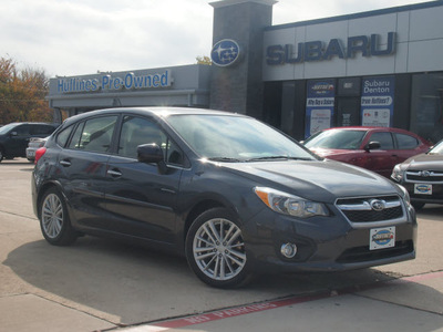 subaru impreza 2013 dark gray metallic wagon 2 0i limited gasoline 4 cylinders all whee drive cont  variable trans  76205