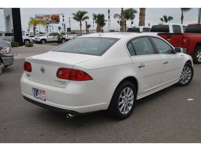 buick lucerne 2011 white sedan cxl flex fuel 6 cylinders front wheel drive automatic 78502