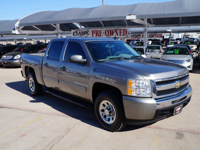 chevrolet silverado 1500 2009 gray lt gasoline 8 cylinders 2 wheel drive automatic 76049