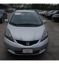 honda fit 2012 silver hatchback gasoline 4 cylinders front wheel drive automatic 77339