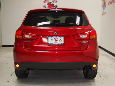mitsubishi outlander sport 2013 dk  red es gasoline 4 cylinders front wheel drive automatic 75150