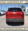 chevrolet traverse 2012 red lt gasoline 6 cylinders front wheel drive automatic 78521