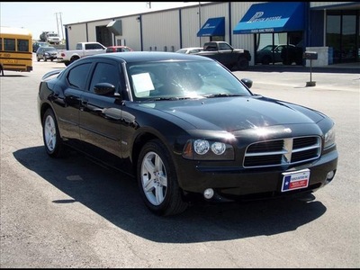 dodge charger 2010 black sedan r t plus gasoline 8 cylinders rear wheel drive automatic 78064