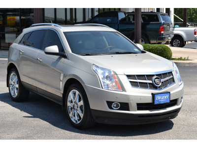 cadillac srx 2010 gold suv performance collection gasoline 6 cylinders front wheel drive automatic 76401