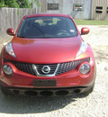 nissan juke 2011 red s gasoline 4 cylinders front wheel drive automatic 75901