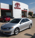toyota camry 2012 silver sedan se gasoline 4 cylinders front wheel drive 6 speed automatic 76049