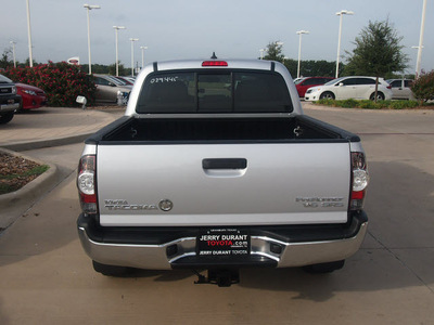 toyota tacoma 2013 silver prerunner v6 gasoline 6 cylinders 2 wheel drive 5 speed automatic 76049