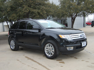 ford edge 2010 black suv sel gasoline 6 cylinders front wheel drive automatic with overdrive 76011