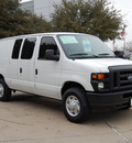 ford econoline cargo 2009 white van e 250 flex fuel 8 cylinders 2 wheel drive automatic with overdrive 76011